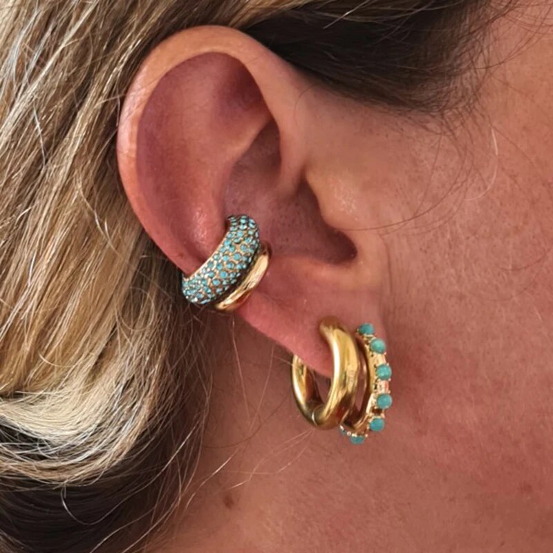Hoops & Huggies earring