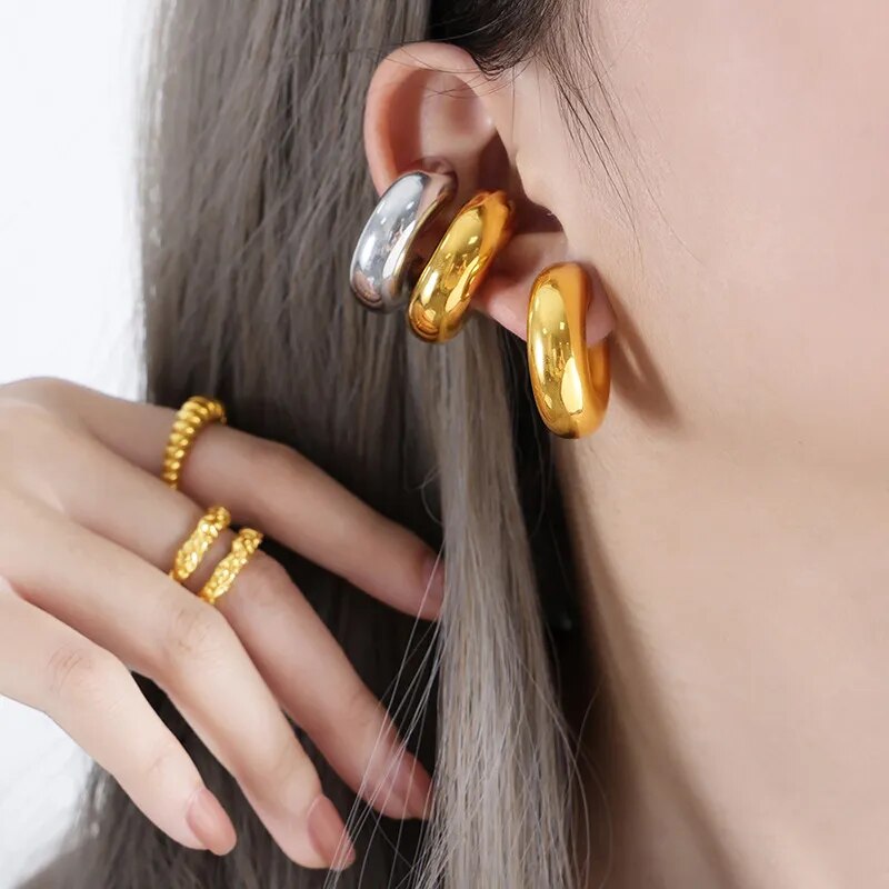 Hoops & Huggies earring